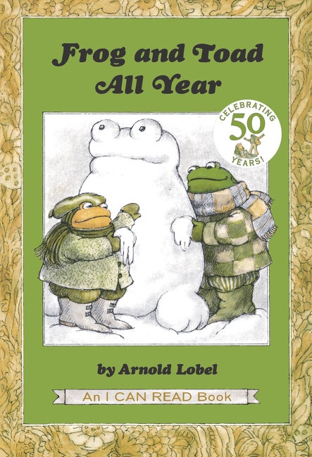 Item #229046 Frog and Toad All Year (I Can Read Level 2). Arnold Lobel