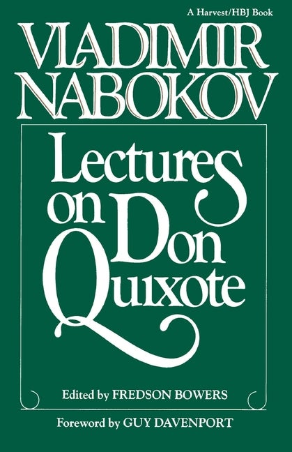 Item #271142 Lectures On Don Quixote. Vladimir Nabokov