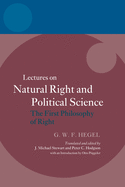 Item #1001349 Hegel: Lectures on Natural Right and Political Science: The First Philosophy of Right
