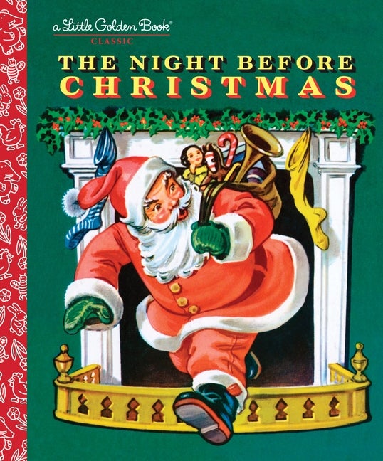 Item #281183 The Night Before Christmas (Little Golden Book). Clement Clarke Moore