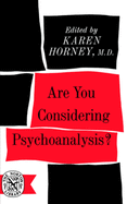 Item #285221 Are You Considering Psychoanalysis?