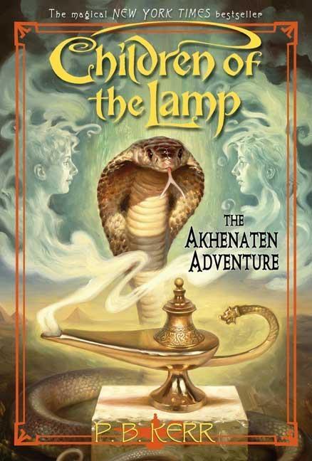 Item #280200 Children of the Lamp #1: The Akhenaten Adventure. P. B. Kerr, P. B., Kerr