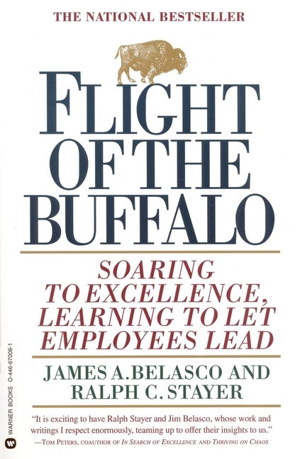 Item #272398 Flight of the Buffalo. James A. Belasco