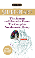 Item #265421 The Sonnets and Narrative Poems - the Complete Non-Dramatic Poetry (Signet...