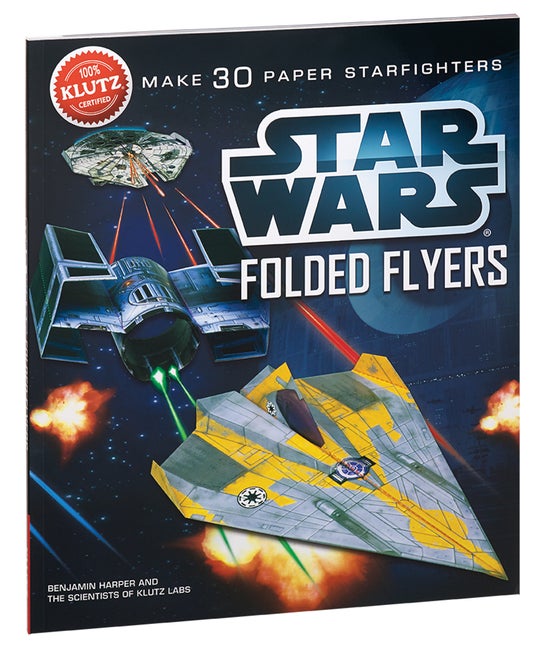 Item #241563 Klutz Star Wars Folded Flyers Activity Kit. Pat Murphy, Ben, Harper