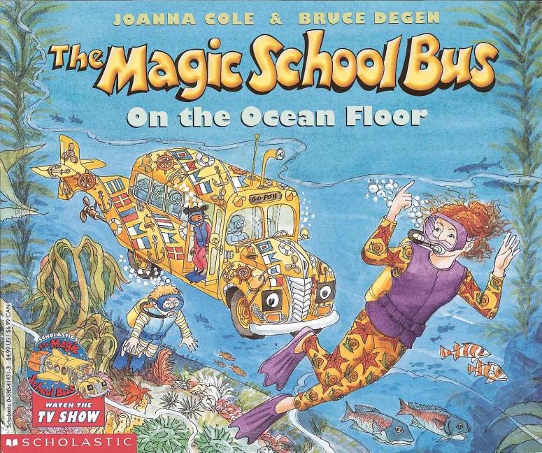 Item #263942 The Magic School Bus on the Ocean Floor. Joanna Cole