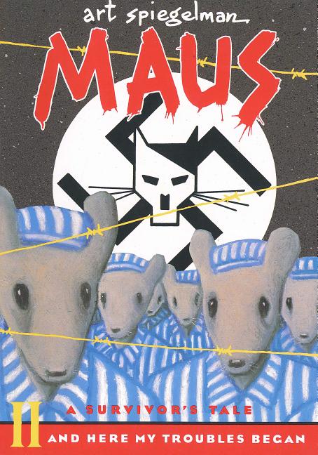 Item #256528 Maus II: A Survivor's Tale: And Here My Troubles Began (Pantheon Graphic Library)....
