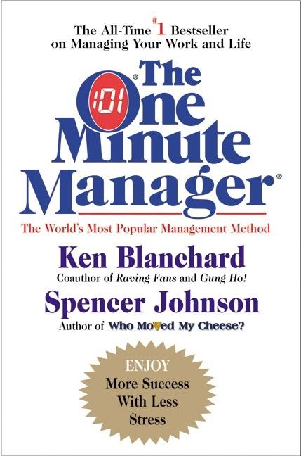 Item #277007 The One Minute Manager. Kenneth H. Blanchard, Spencer, Johnson