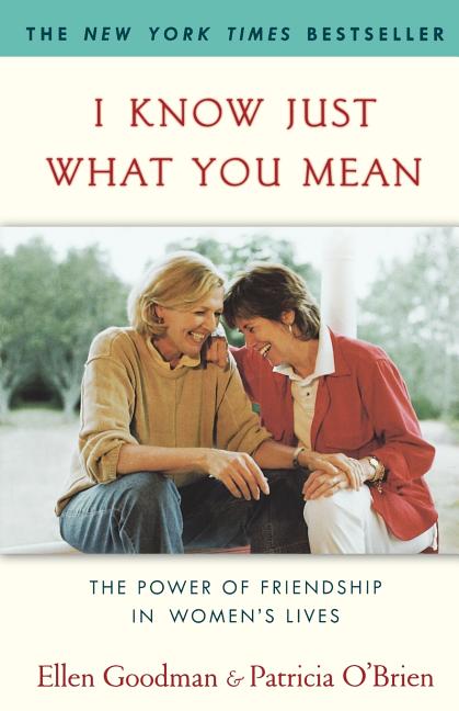 Item #239209 I Know Just What You Mean: The Power of Friendship in Women's Lives (New York)....
