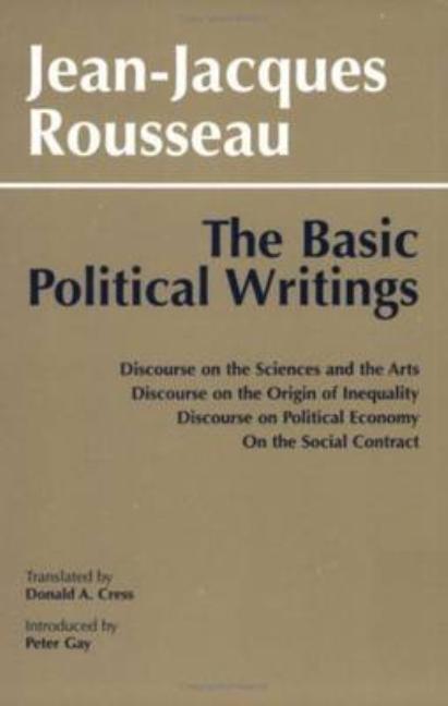 Item #282195 The Basic Political Writings. Jean-Jacques Rousseau