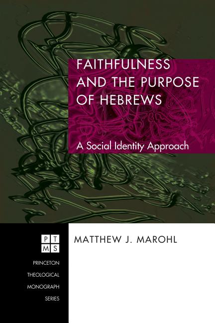 Item #185170 Faithfulness and the Purpose of Hebrews: A Social Identity Approach (Princeton...