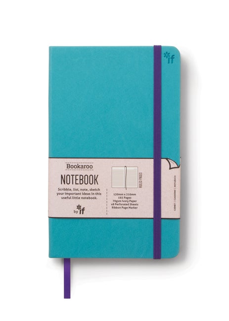 Item #255369 Bookaroo Notebook Journal - Turquoise