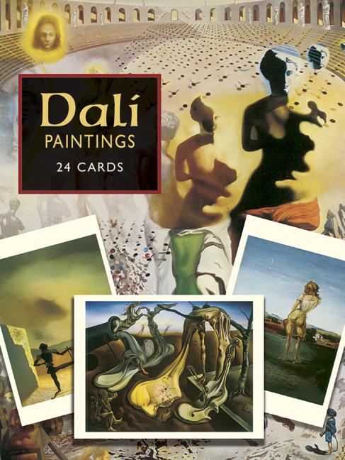 Item #251037 Dali Paintings: 24 Cards (Dover Postcards). Dali Museum