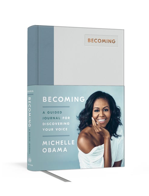Item #285211 Becoming: A Guided Journal for Discovering Your Voice. Michelle Obama