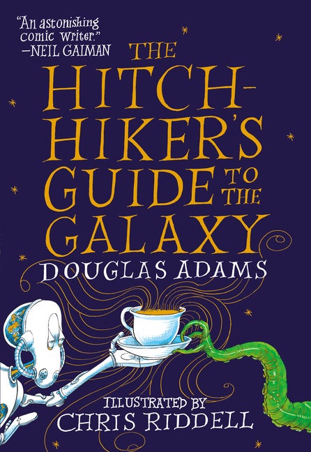 Item #244049 The Hitchhiker's Guide to the Galaxy: The Illustrated Edition. Douglas Adams.