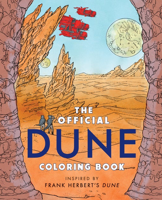 Item #279991 The Official Dune Coloring Book. Frank Herbert