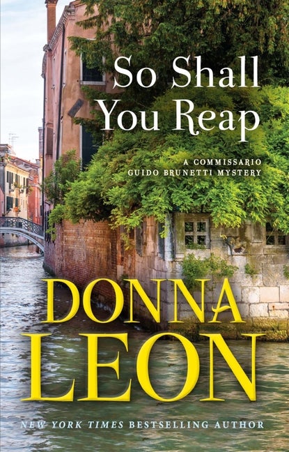 Item #272194 So Shall You Reap. Donna Leon