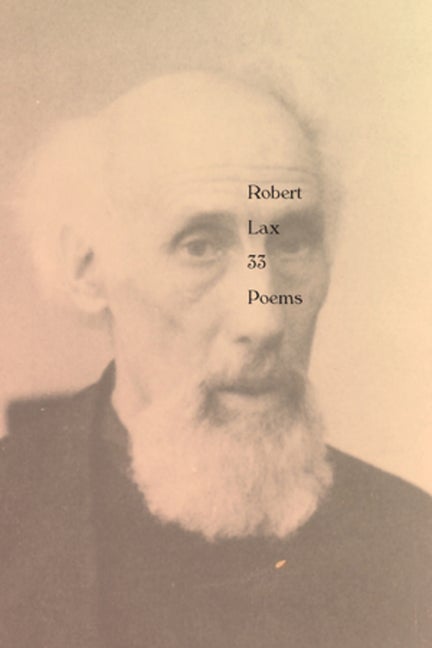 Item #278122 33 Poems (New Directions, 1434). Robert Lax