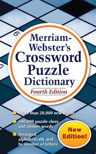 Item #279019 Merriam-Webster's Crossword Puzzle Dictionary. Merriam-Webster.