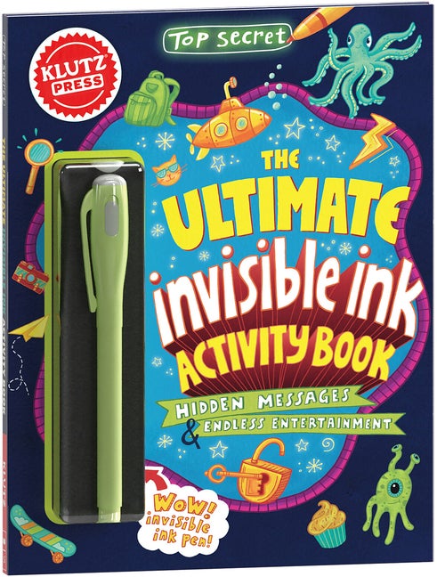 Item #284113 Top Secret: The Ultimate Invisible Ink Activity Book (Klutz Activity Book