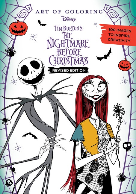Item #276799 Art of Coloring: Disney Tim Burton's The Nightmare Before Christmas. Disney Books