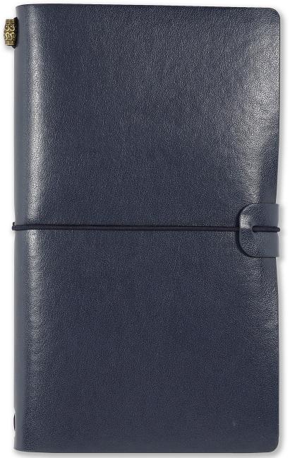 Item #274801 Voyager Refillable Notebook - Midnight Blue (Traveler's Journal, Planner, Notebook)....