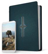 Item #280964 Tyndale NLT Filament Bible (Hardcover Cloth, Midnight Blue): Premium Bible with...