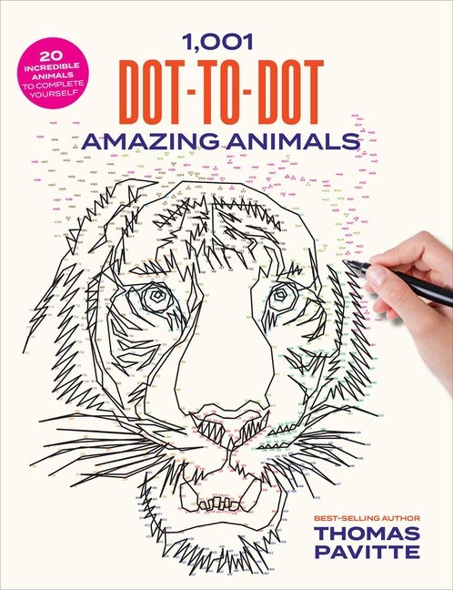 Item #251853 1,001 Dot-to-Dot Amazing Animals. Thomas Pavitte.