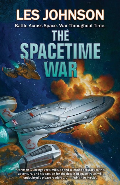 Item #277893 The Spacetime War. Les Johnson
