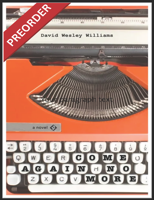 Item #1024013 Come Again No More. David Wesley Williams.