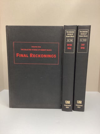Selected Stories of Robert Bloch Three Volume set. Robert Bloch.