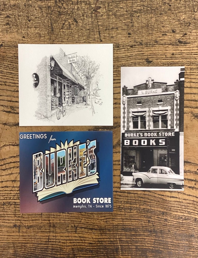 Item #224804 Burke's Book Store Postcards