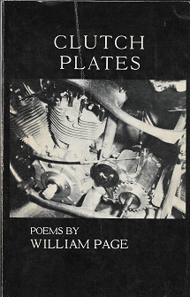 Item #255924 Clutch plates: Poems. William Page