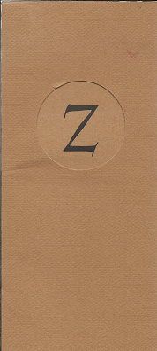 First Z Poems. Dennis Saleh.